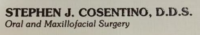 Dr. Stephen J Cosentino
